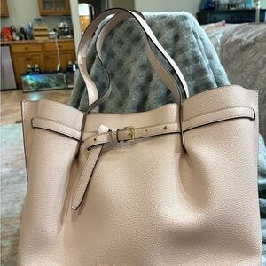 Classic Pebbled Leather Tote Bag in Light Pink Michael Kors- NWT